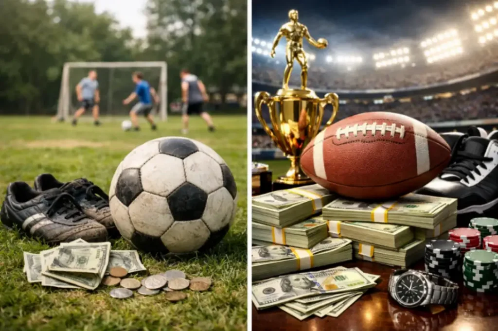 Деньги в спорте: чем отличается экономика любительских и профессиональных игр Деньги в спорте: чем отличается экономика любительских и профессиональных игр